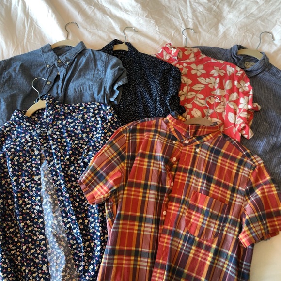 JCREW Short Sleeve Mens Bundle - Picture 1 of 1